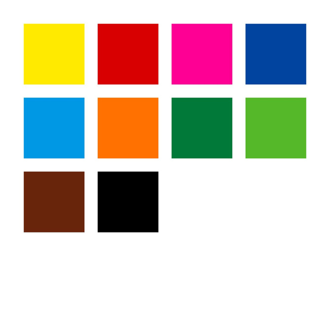 Pisaki flamastry mazaki trójkątne plastikowym etui Triplus 10szt STAEDTLER