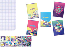 Zeszyt A5 60k kratka HERLITZ z EKIPĄ Friza 5sztuk