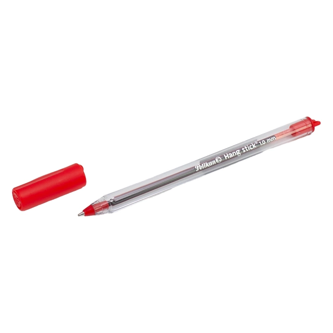 Długopis czerwony z uchwytem zawieszenia Hang Stick K86 1mm 50szt PELIKAN