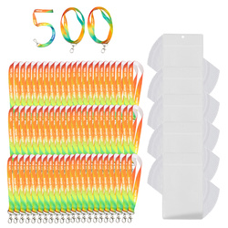 Smycz reklamowa 20mm nadruk 1-stronny + identyfikator holder A7 500szt