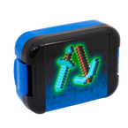 Śniadaniówka pojemnik na kanapki lunchbox Minecraft Blue Pixel ASTRA