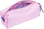 Piórnik kosmetyczka etui saszetka różowy kwiatki flowers OXFORD