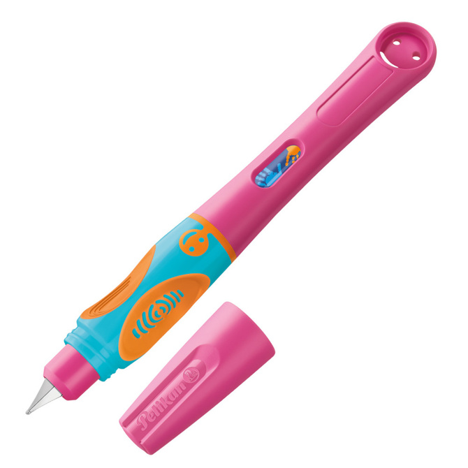 Pióro wieczne Griffix 4 dla dzieci leworęcznych różowe Lovely Pink PELIKAN