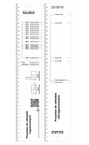 Zestaw okładka S7R regulowana 25,8cm x 42-45cm przezr krystaliczna 25szt