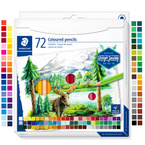 Kredki ołówkowe sześciokątne 72 kolorów Design Journey STAEDTLER