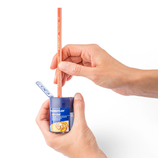 Temperówka podwójna z pojemnikiem Noris Club STAEDTLER