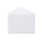 Identyfikator poziomy holder kieszonka 100x65mm +smycz 90cm x20kpl