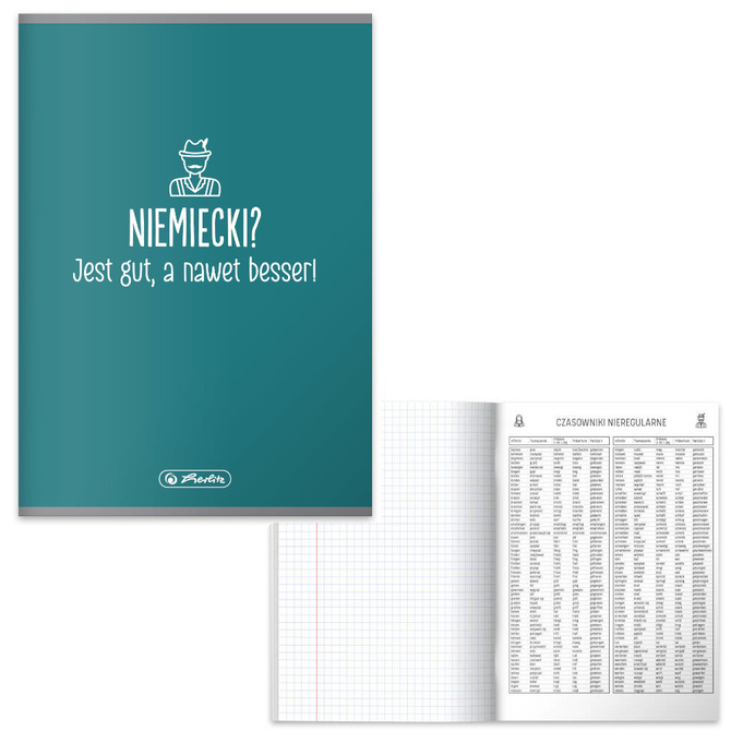 Zestaw zeszyt przedmiotowy klasa 8 10x A5 60k soft touch HERLITZ
