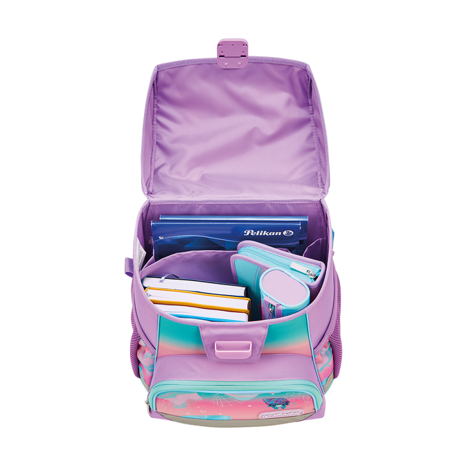 Zestaw tornister plecak szkolny Loop Plus konik morski Ocean Lights HERLITZ