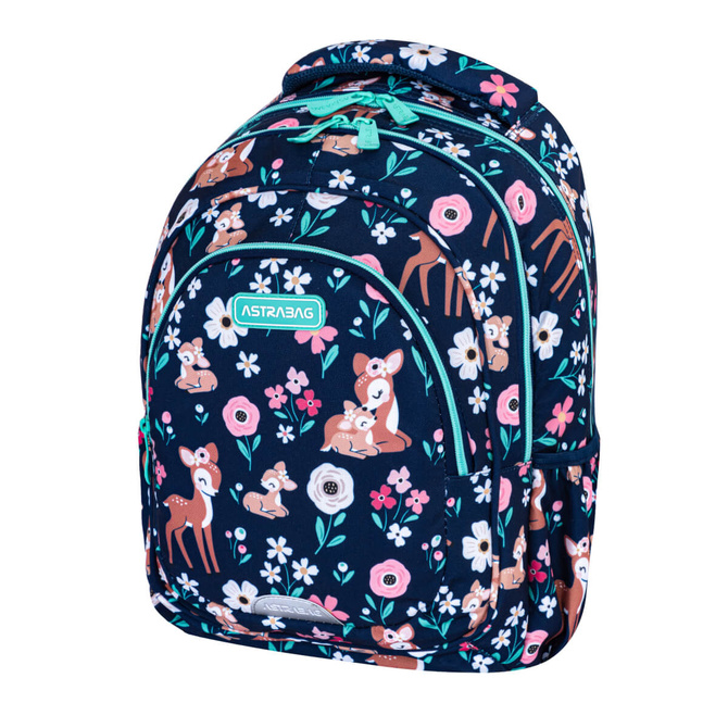 Plecak szkolny Baby Deer sarenka AB330 3 komorowy 20l ASTRABAG