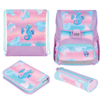 Zestaw tornister plecak szkolny Loop Plus konik morski Ocean Lights HERLITZ