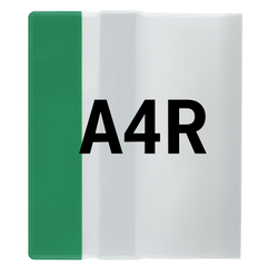 Okładka A4R regulowana 30,3cm x 40,8-44cm przezroczysta krystaliczna