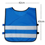 Kamizelka odblaskowa ostrzegawcza dla dzieci przedszkolaków 42x45cm