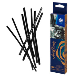 Węgiel rysunkowy naturalny 3-6mm 10szt Art&Hobby ASTRA