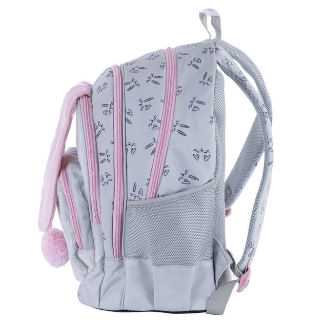 Plecak z pluszowymi uszami królika Honeybunny AB340 20l 3 komorowy ASTRA