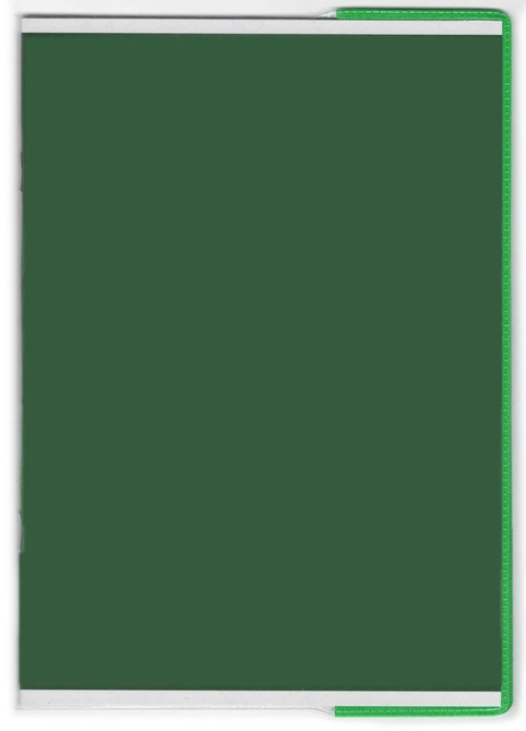 Zestaw okładka regulowana 23,9cmx33-35,7cm przezroczysta krystaliczna 10szt