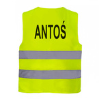 Kamizelka odblaskowa VEST2 BHP z nadrukiem logo