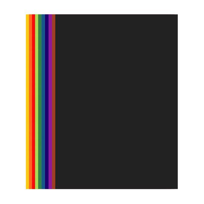 Papier kolorowy błyszczący wycinanka A4 10 kartek 80g/m2 HERLITZ