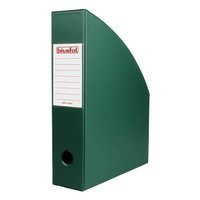 Pojemnik organizer na dokumenty PVC A4 7cm zielony BIURFOL