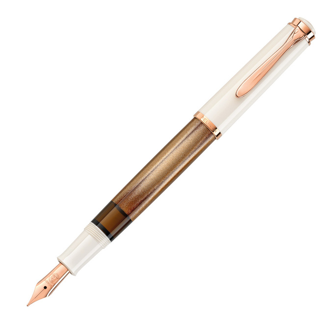 Pióro wieczne Classic M200 F Copper Rose na prezent premium FWI PELIKAN