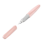 Pióro wieczne Twist dla dzieci prawo/lewo różowe Rose ECO PELIKAN