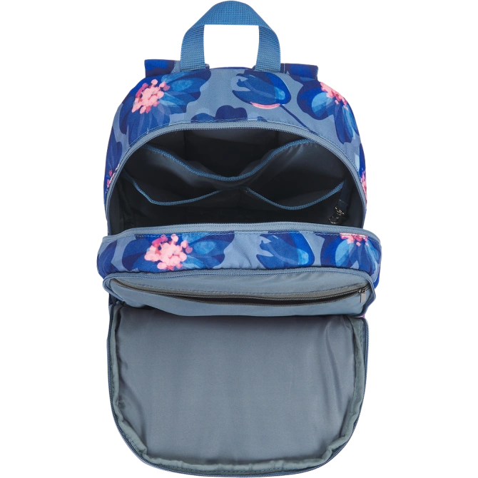 Plecak szkolny młodzieżowy niebieski kwiatki 26l Bloom OXFORD