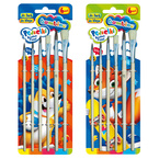 Pędzle pędzelki szkolne 2/4/6/8/10/12 6 sztuk BAMBINO