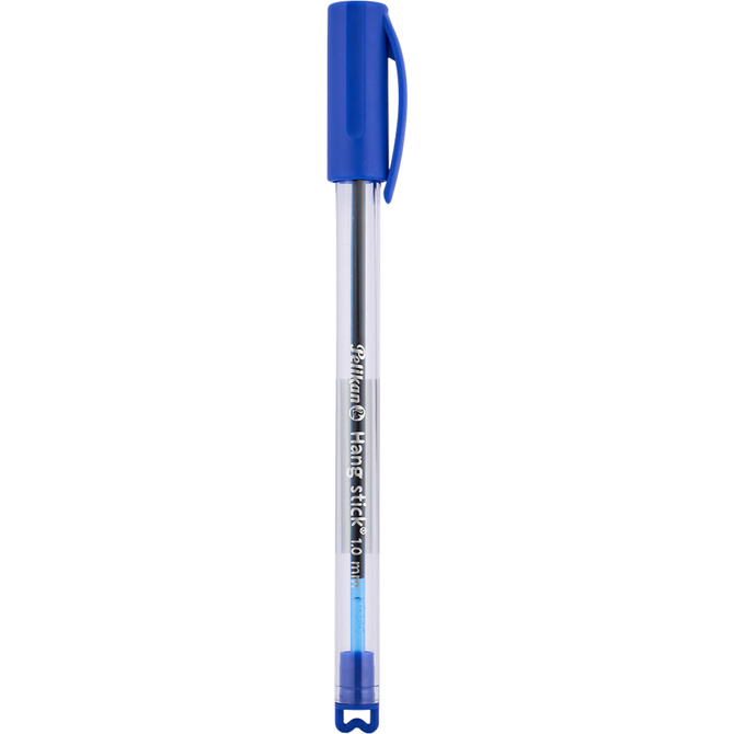 Długopis niebieski z uchwytem do zawieszenia Hang Stick K86 1mm PELIKAN