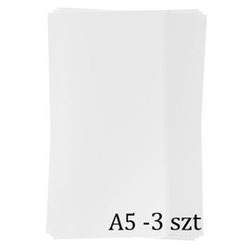 Okładka A5 przezroczysta groszkowa HERLITZ 3szt