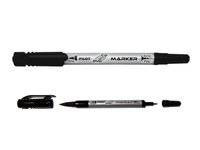 Marker Twin CD DVD permanentny dwustronny czarny PILOT