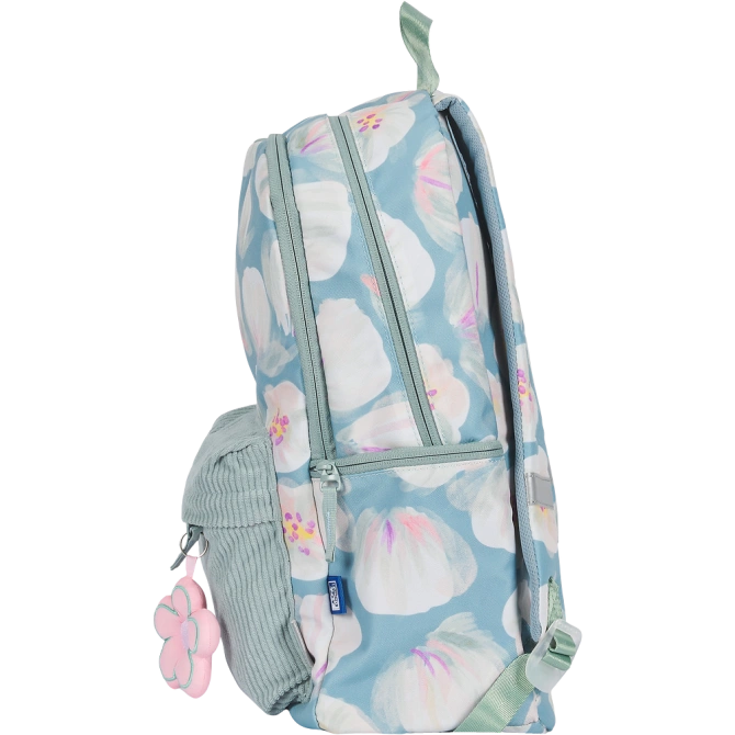 Plecak szkolny młodzieżowy miętowy kwiatki 26l Bloom OXFORD