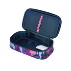 Piórnik kosmetyczka etui usztywniany klapką duży XXL BeatBox Flower HERLITZ