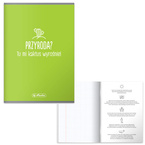 Zeszyt A5 60k kratka przyroda przedmiotowy soft touch HERLITZ