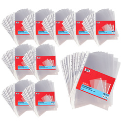 Koszulki obwoluty A4 krystaliczne na dokumenty 1000szt 40mic µm HERLITZ