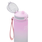 Bidon na wodę butelka dziecka tritan 600ml różowy BPA FREE AQUA PURE ASTRA