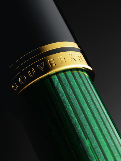 Pióro wieczne Souverän M1000 B Black-Green na prezent premium FWI PELIKAN