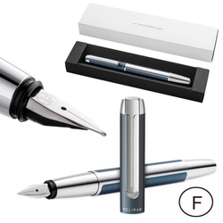Pióro wieczne PURA P40 F Petrol aluminiowe na prezent FWI PELIKAN