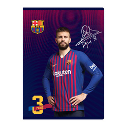 Zeszyt A5 32 kartki w linię FC Barcelona Barca ASTRA