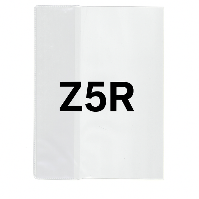 Okładka Z5R regulowana 29,7cm x 40,8-44cm przezroczysta krystaliczna