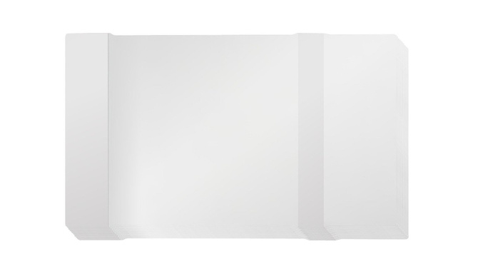Zestaw okładka S7R regulowana 25,8cm x 42-45cm przezr krystaliczna 25szt
