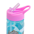 Bidon na wodę AQUA PURE butelka z rurką 450ml z kotkami Meow ASTRA