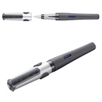 Pióro wieczne dla praworęcznych Pelikano Structure P480 szare Grey PELIKAN