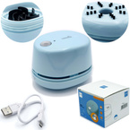 Mini odkurzacz ręczny elektryczny biurkowy bezprzewodowy 600mAh USB TENWIN