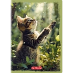 Zeszyt A4 32 kartki 3 w linię kolor 70g/m2 Animals HERLITZ