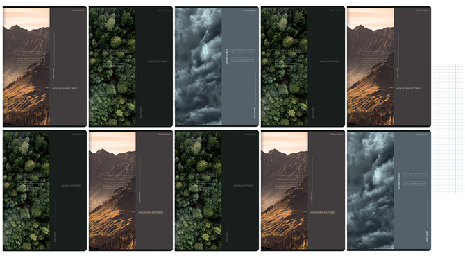 Zeszyt A4 80 kartek w kratkę z marginesem 70g Bird's Eye 10szt TOP 2000