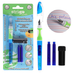 Pióro wieczne ścieralne wymazywalne z stalówką nauki pisania Kosmos STRIGO