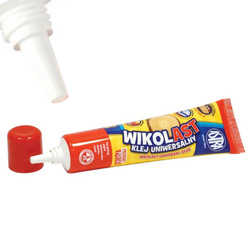 Klej w płynie 40ml w tubce z aplikatorem uniwersalny Wikolast Wikol ASTRA