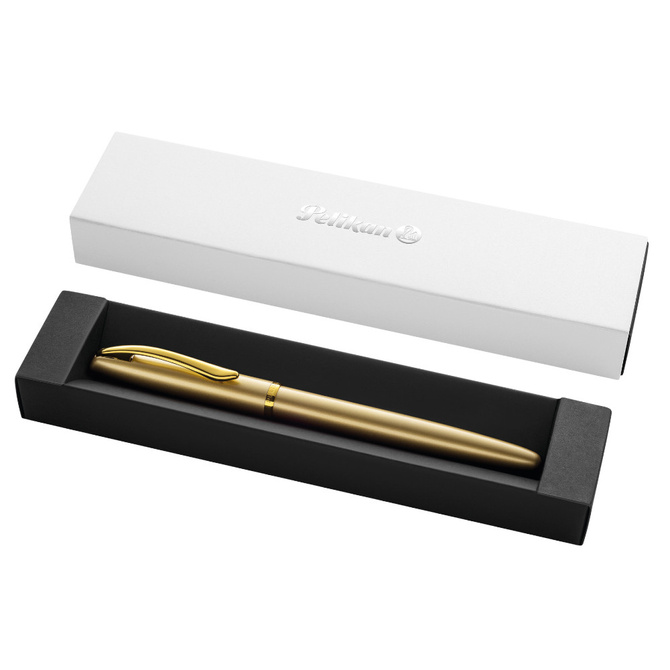 Pióro wieczne Jazz Noble Elegance M P36 pudełko Gold PELIKAN