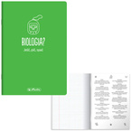 Zeszyt A5 60k kratka biologia przedmiotowy soft touch HERLITZ