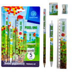 Wyprawka szkolna duży zestaw do szkoły XXL 21 elementów Minecraft ASTRA